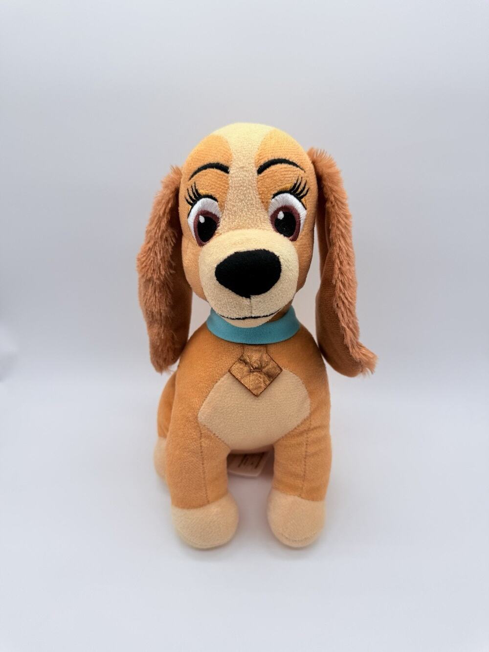 Disney Lady and the Tramp Lady Dog Plush Stuffed Animal Toy 10”